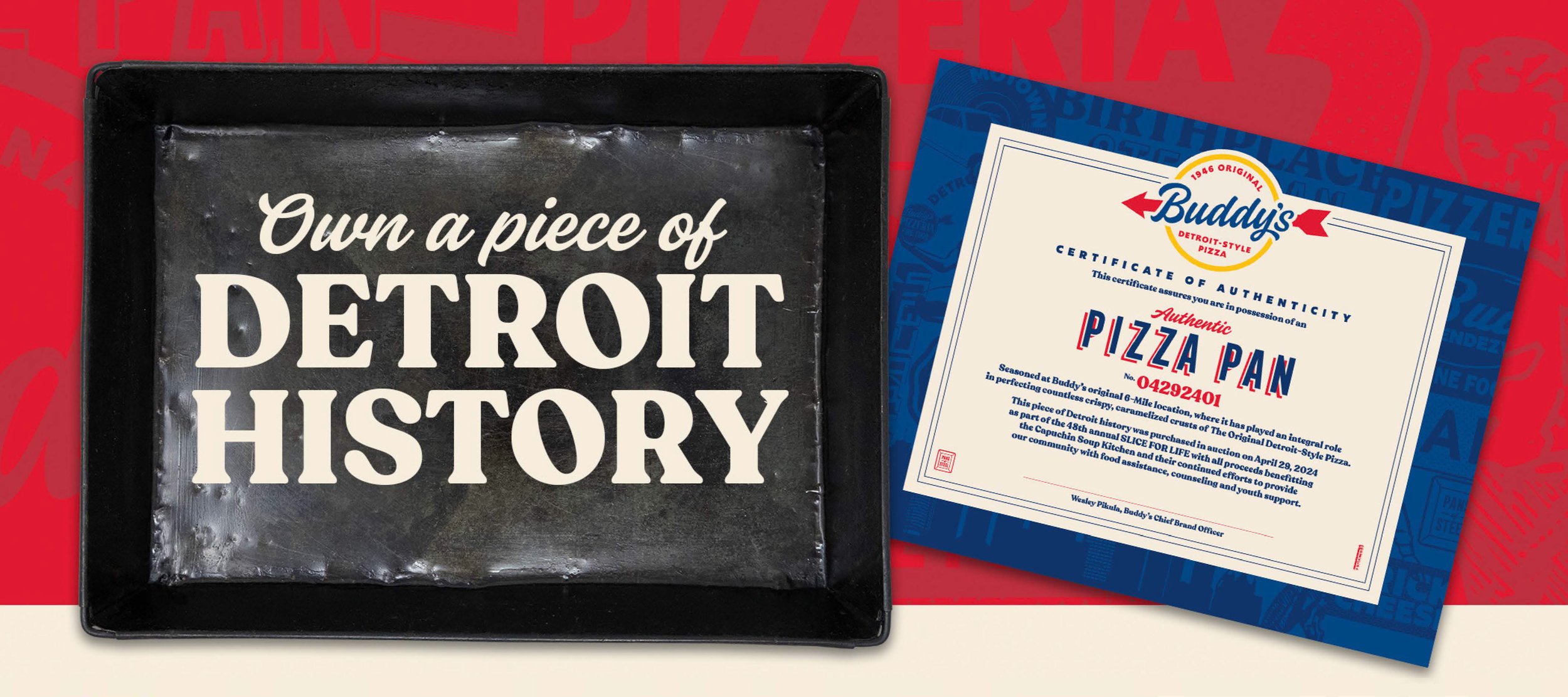 Own a piece of Detroit history!