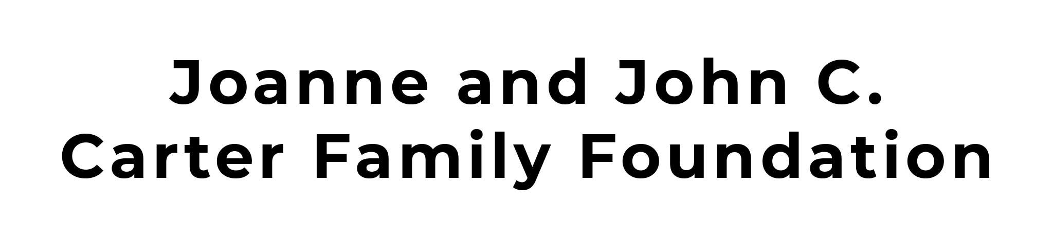 Joanne-and-john-c-carter-family-foundation
